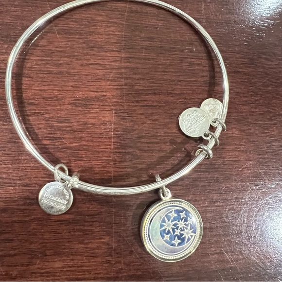 Alex And Ani Butterfly Bracelet Save Water, Drink Coffee' Charm